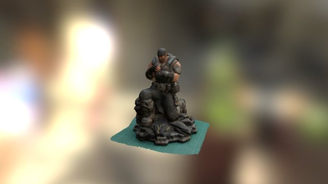 Marcus Fenix 3D Model