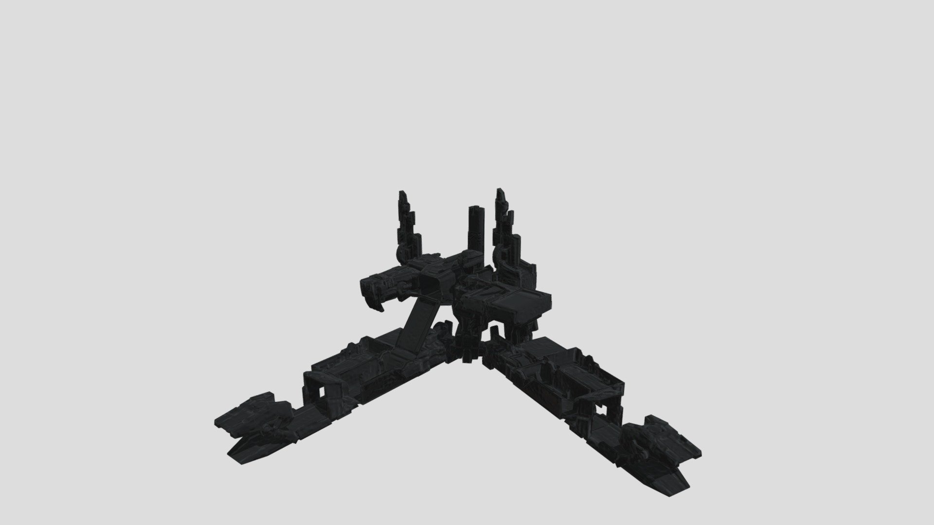 Shattered glass metroplex - Download Free 3D model by The Transformers ...