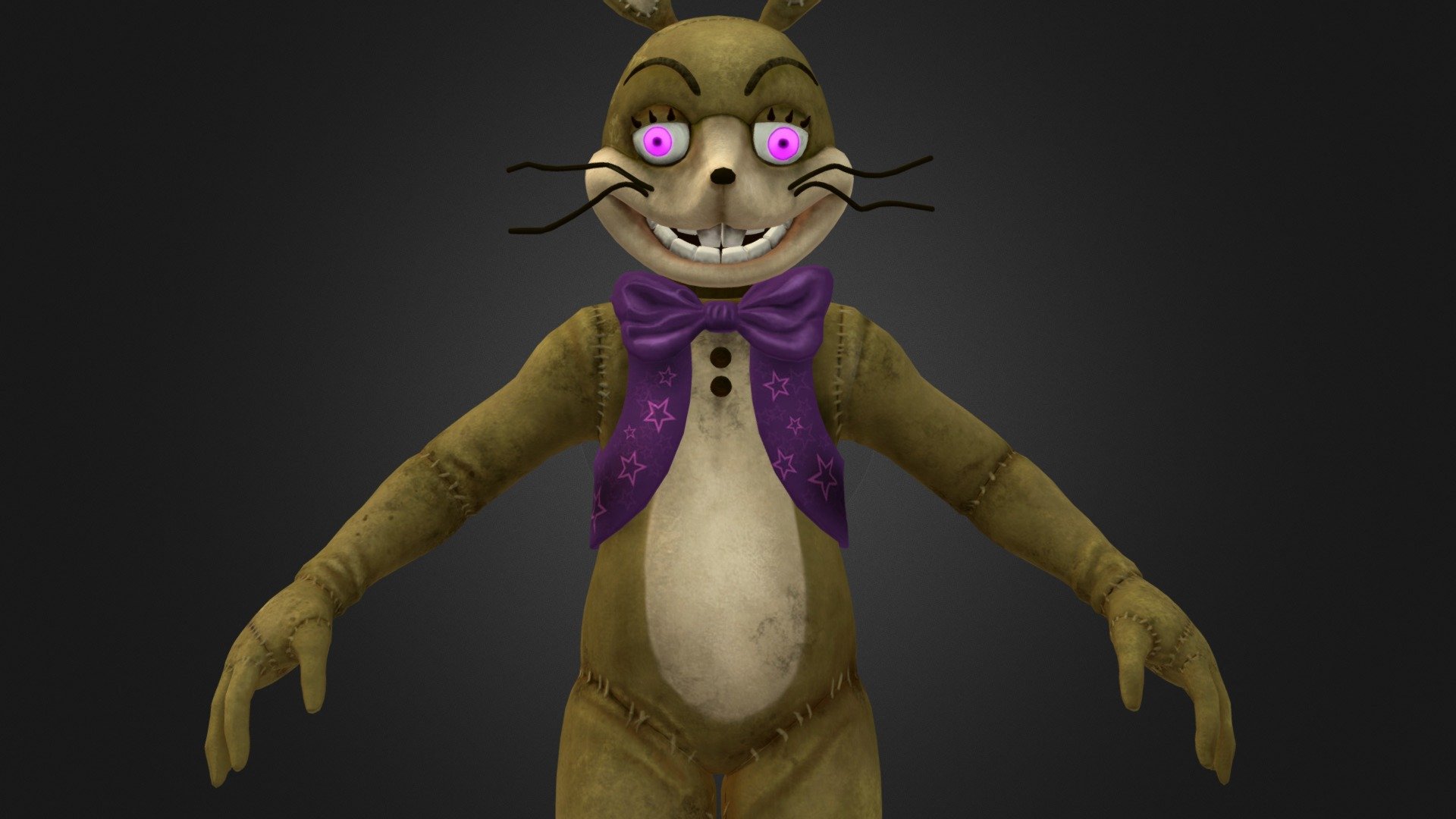 Malhare/GlitchTrap Five Night's At Freddy's:HW - Download Free 3D