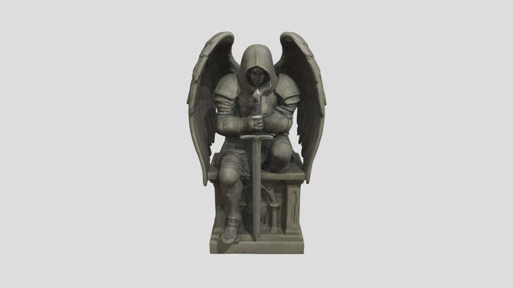 Grim Sentinel 3D Model