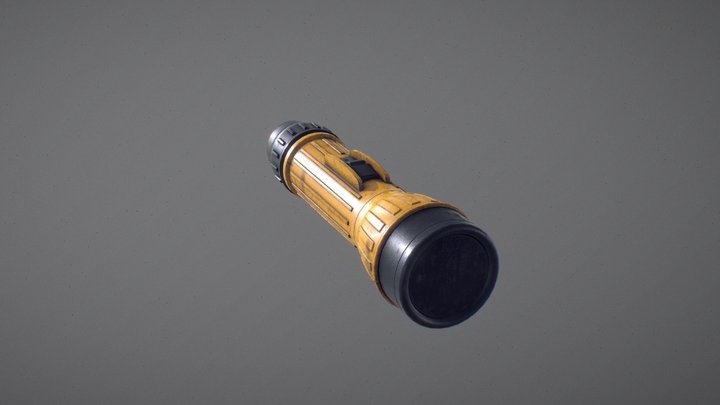 Flashlight 3D Model