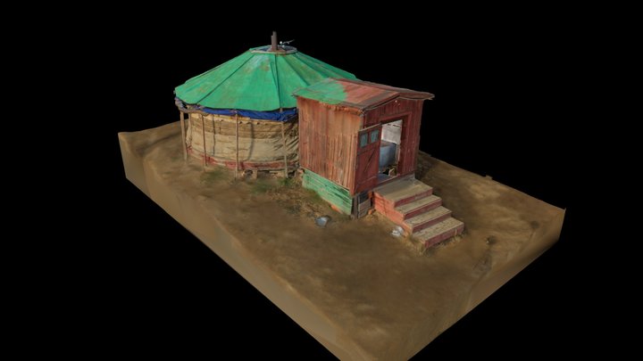 This Lama’s ger 3D Model