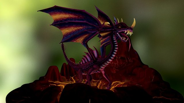 Ring Dragon 3D Model