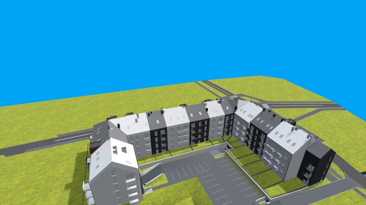 Mały Amsterdam model 3D 3D Model