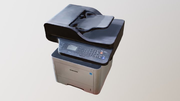 Samsung MFU scan 3D Model