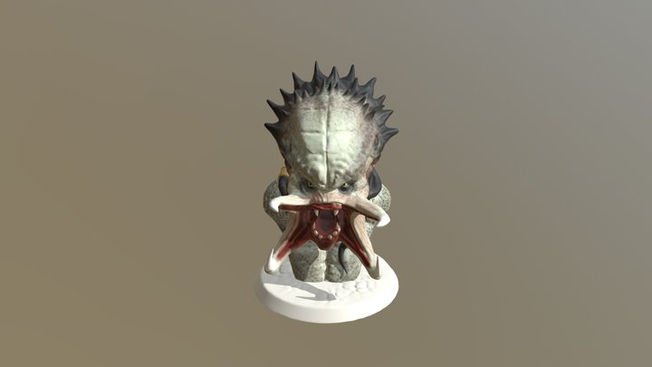 終極戰士 3D Model