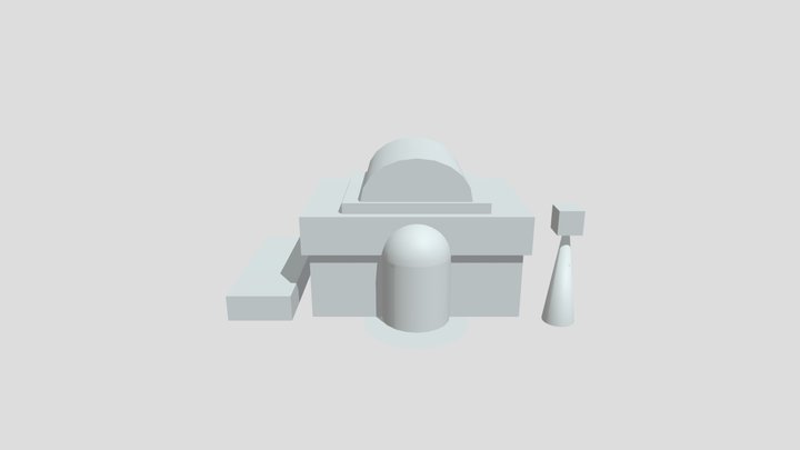 Week 2 - Pokemon Center Blockout 3D Model