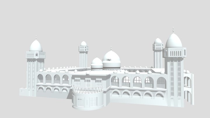Medina Baye Mosque 3D Model