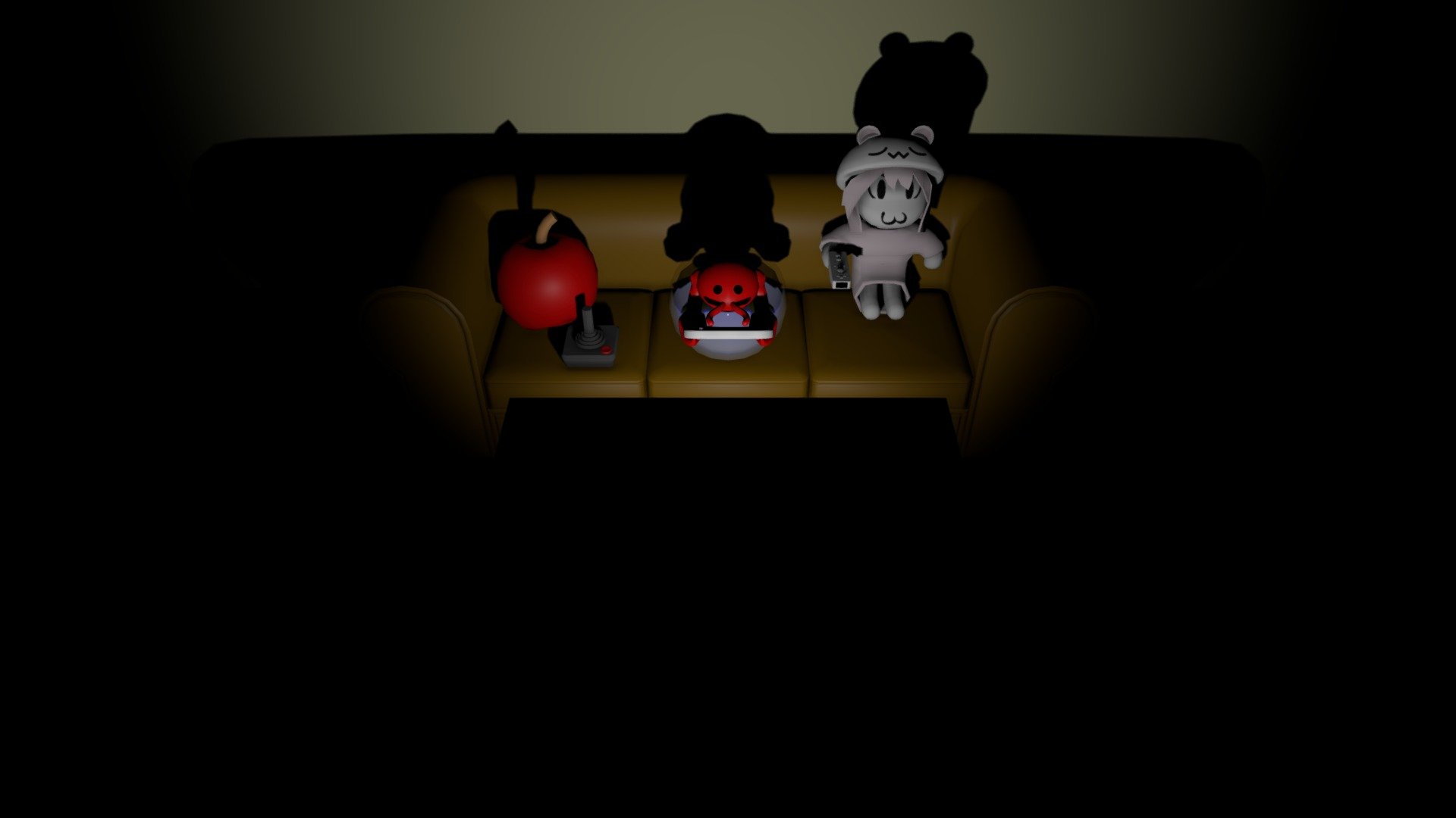 CR4Y, Apples and Carni: Night Gaming