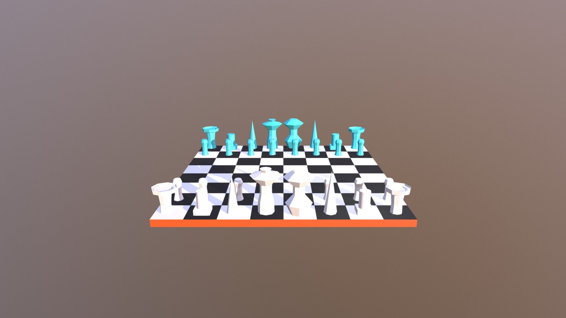 Scacchiera Terminata — Sketchfab embed 3D viewer