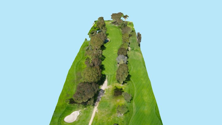 4th Hole - Latrobe Golf Club 3D Model