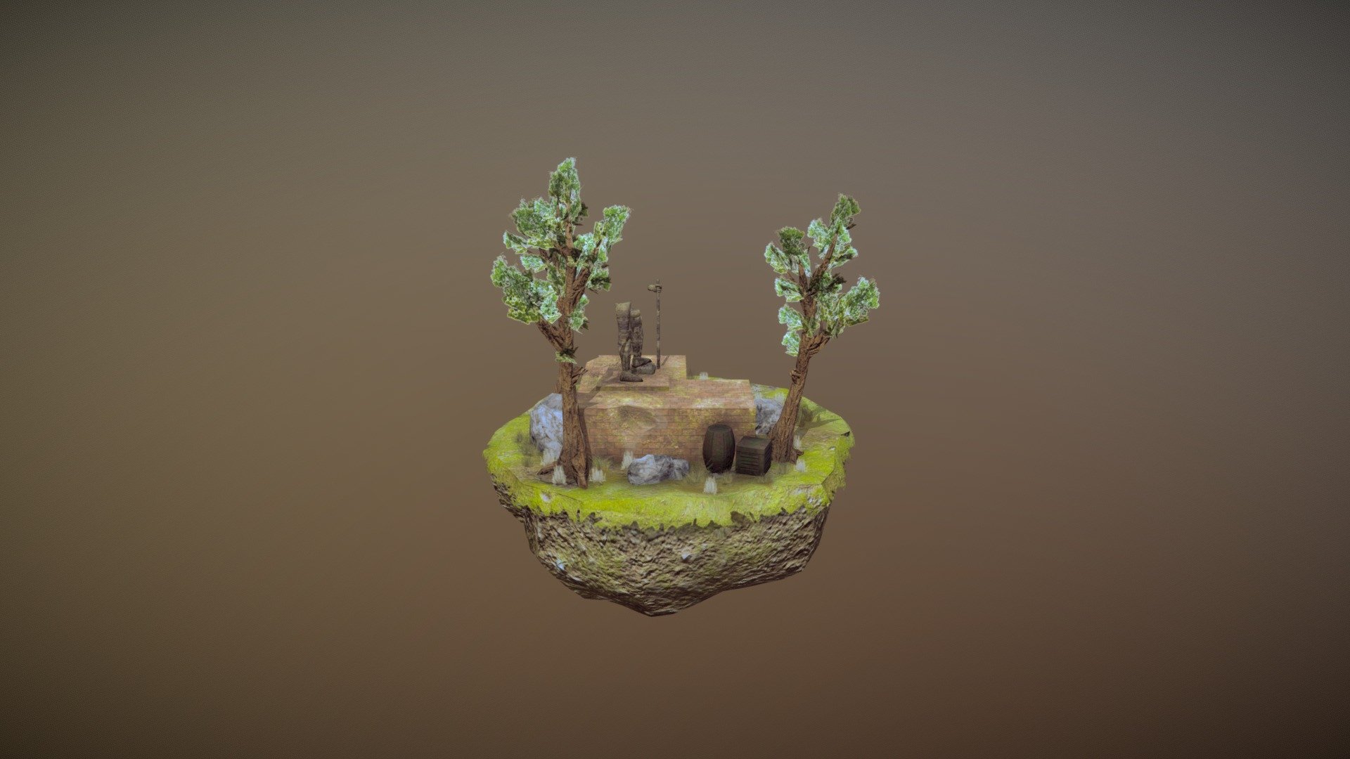Forgotten Watcher Diorama