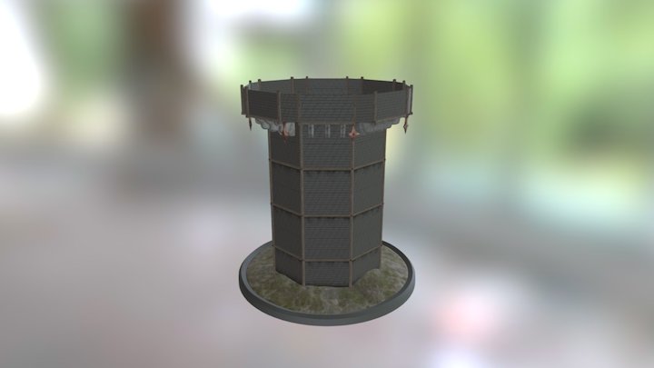 Modular Tower 3D Model