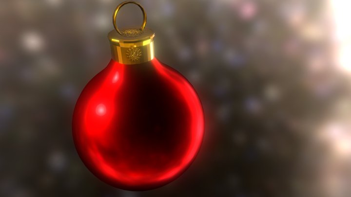 Christmas Ornament 3D Model
