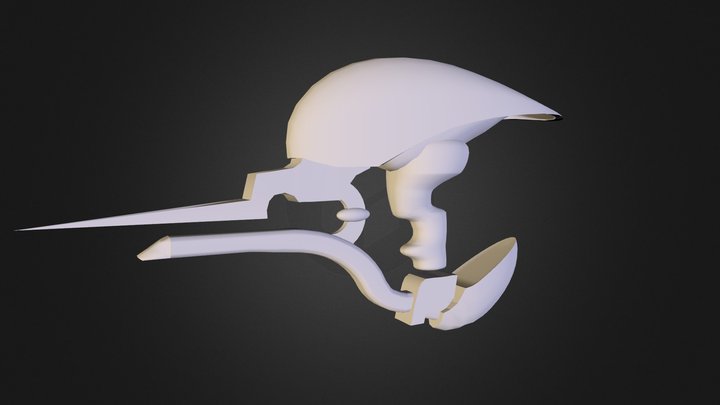 Weapon Heka 3D Model
