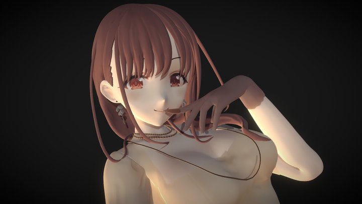 園田智代子 Chiyoko Sonoda 3D Model