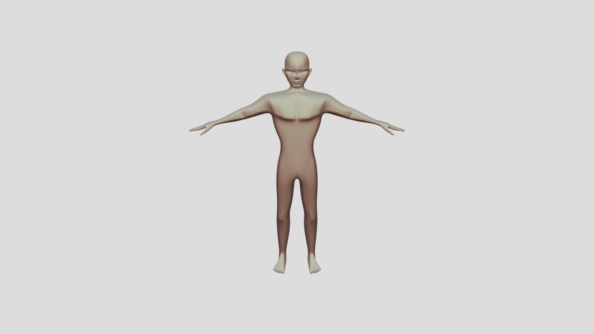 anime Male Base - Download Free 3D model by cp4096 [3c4f73a] - Sketchfab