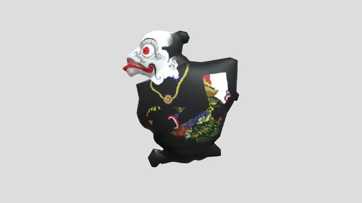 Punakawan Bagong 3D Model