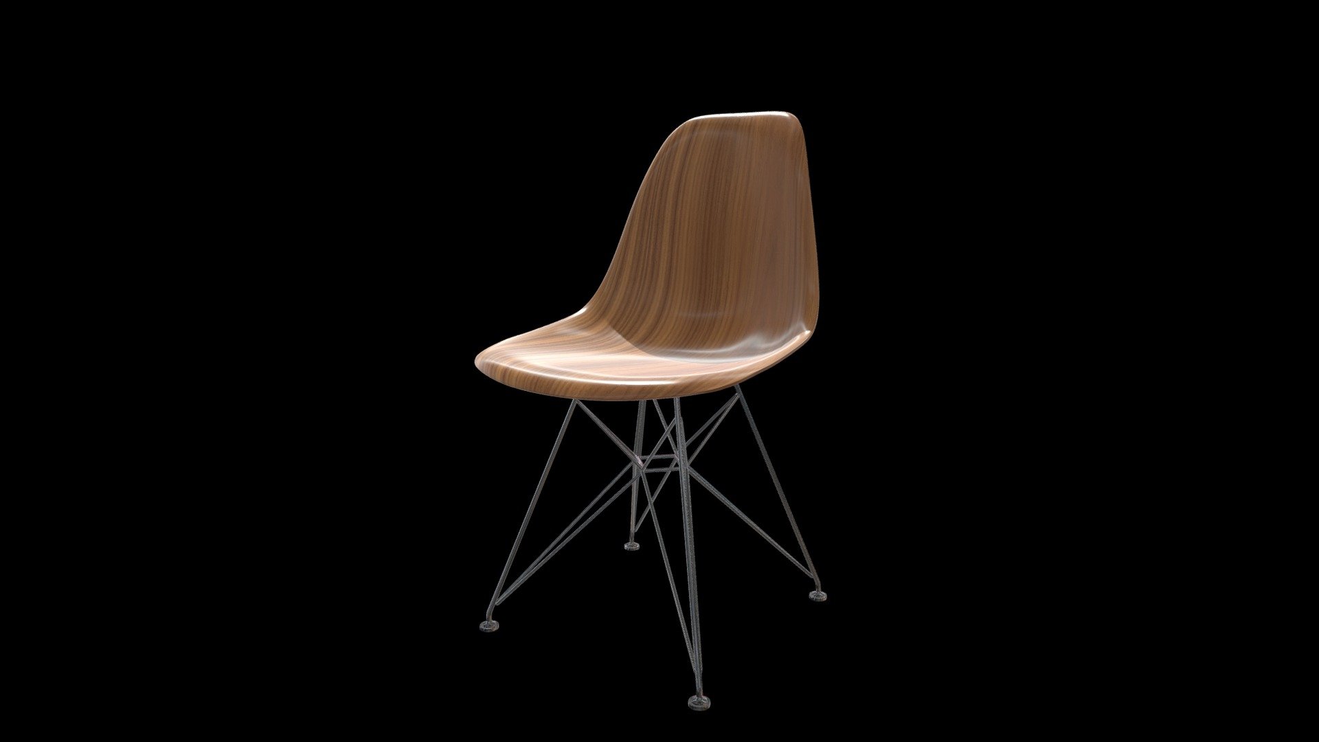 Eames Molded Wood Side Chair