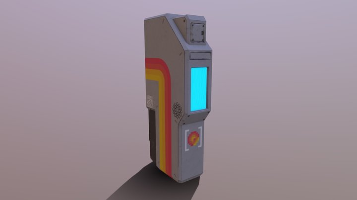Kiosk 3D Model