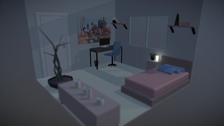 Room_twilight 3D Model