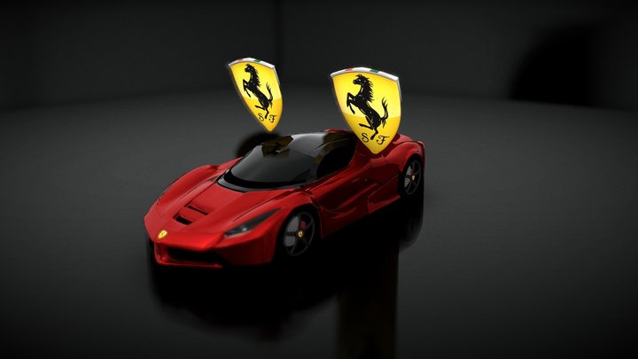 Ferrari – Modello 3D gratuito STL