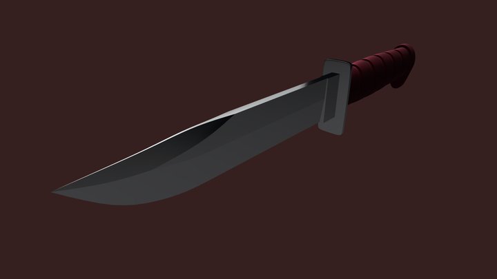 Knife 3D Model