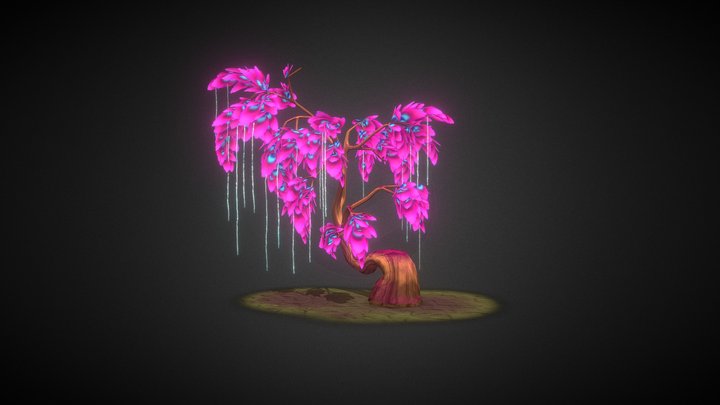 MOONLIGHT ASH TREE 3D Model