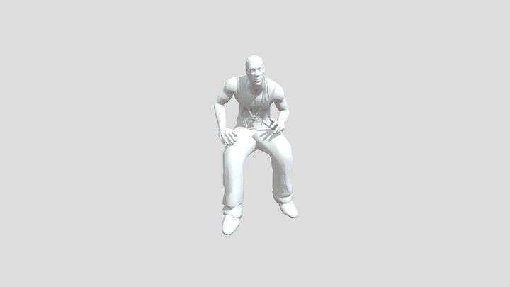 Snoop dogg 3D Model