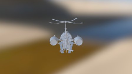 Wow Hellicopter - nurbs 3D Model