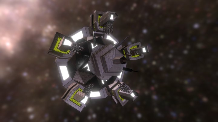 Star Fortress 3D Model