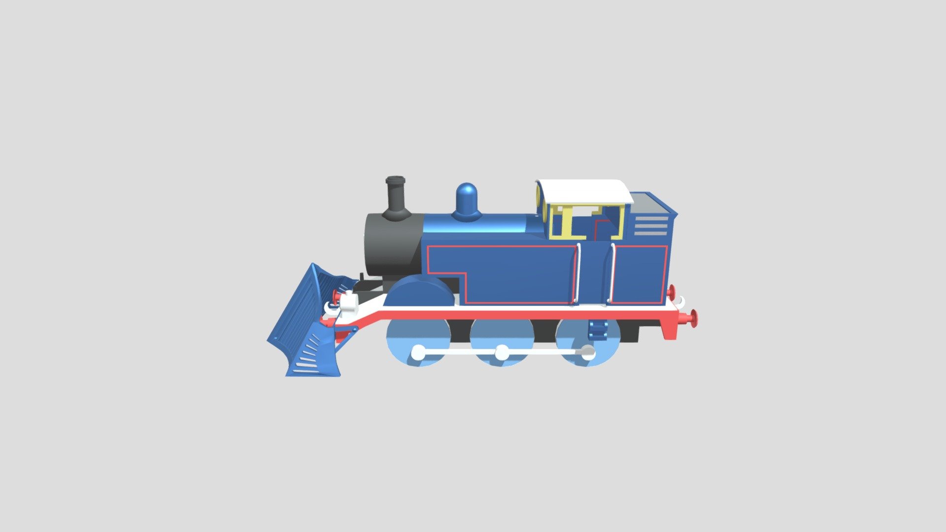 THOMAS - Download Free 3D model by MARKJ1704 [3c543a7] - Sketchfab
