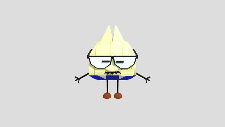 Onion O'Reily 3D Model