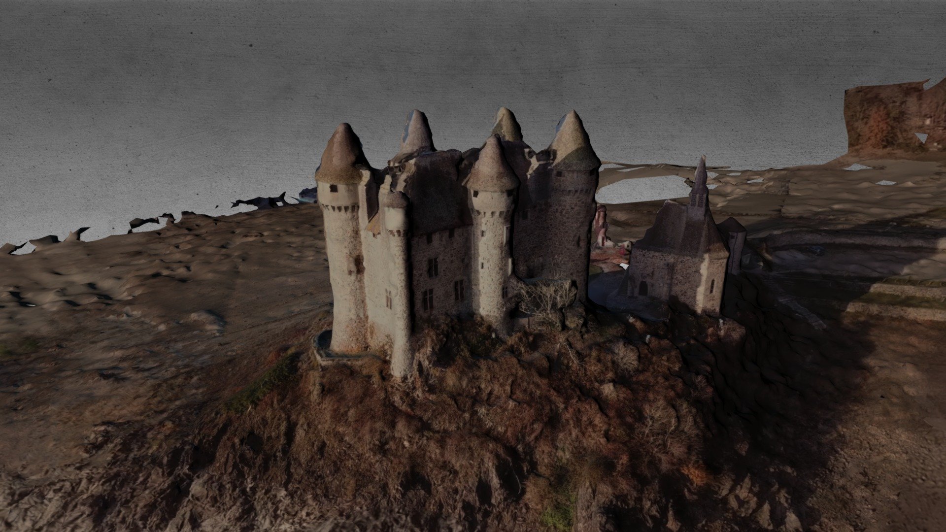 Château de Val, Lanobre, France