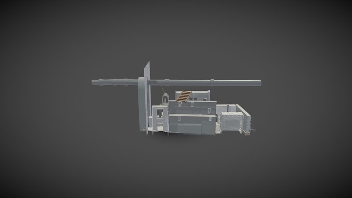 Zaun alley 3D Model