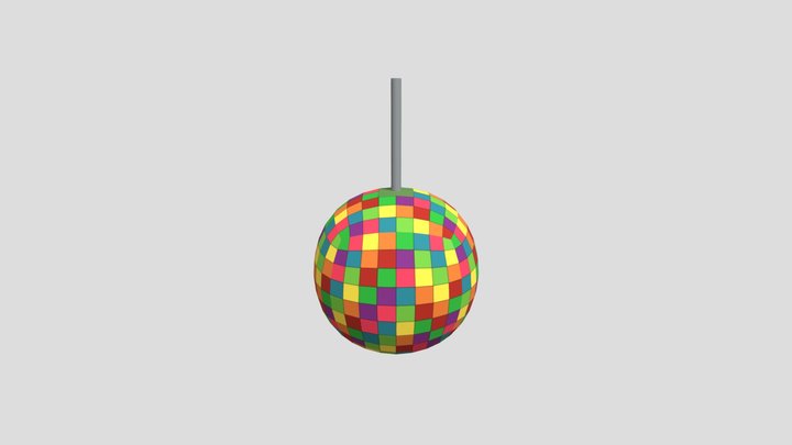 Disco Ball 3D Model