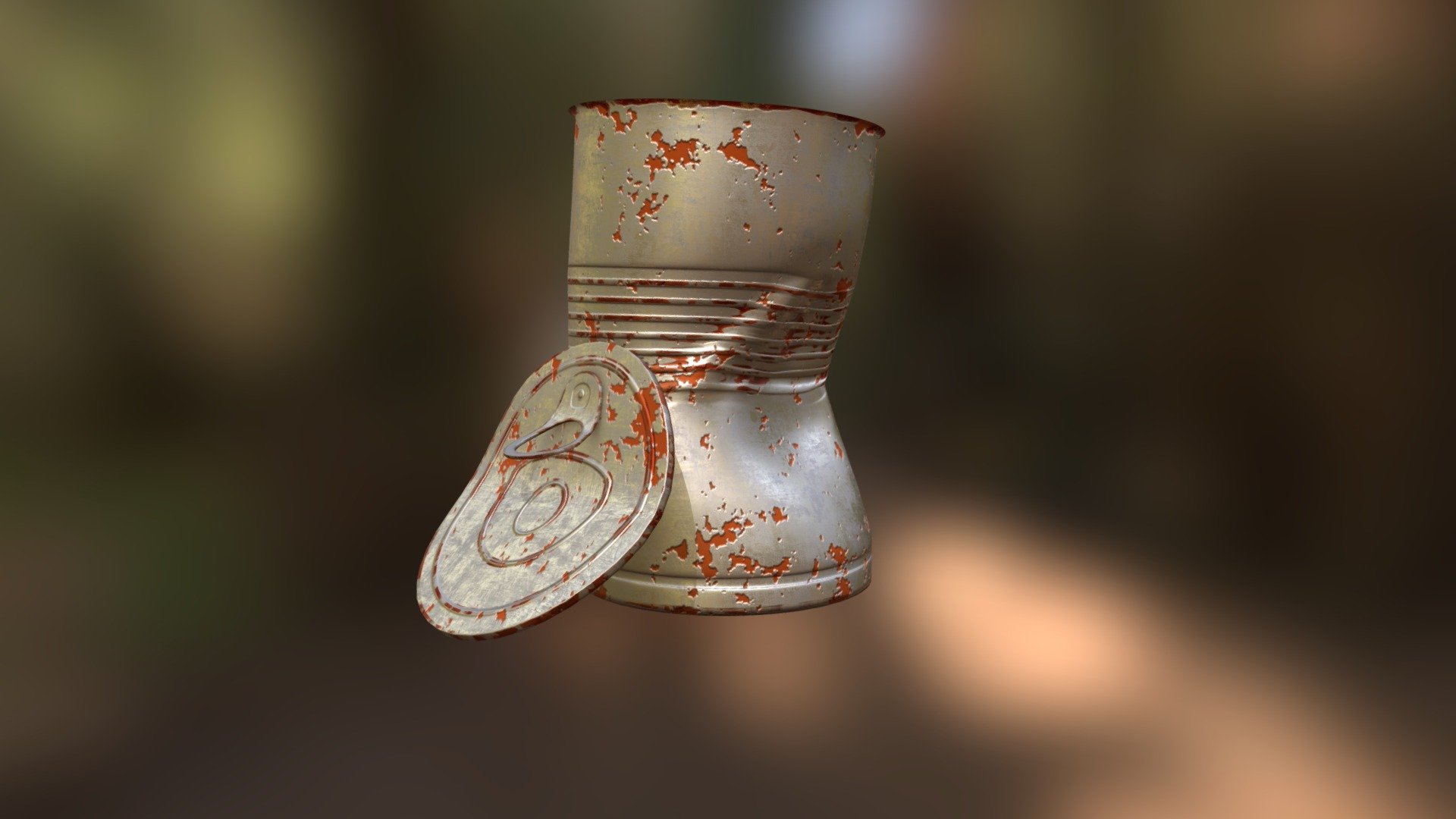 Tin can Trash Download Free 3D model by JuliaIce [3c59065] Sketchfab