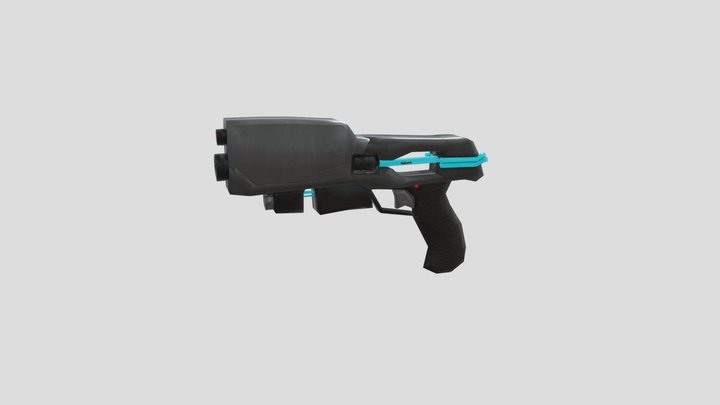 Primordial | Energy Pistol v1.1 3D Model