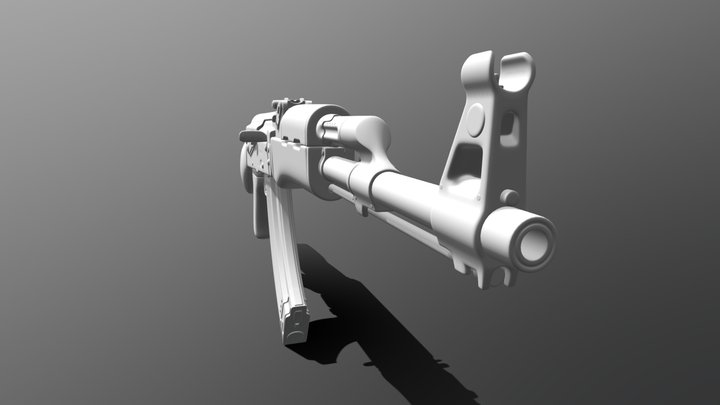 AK47 3D Model