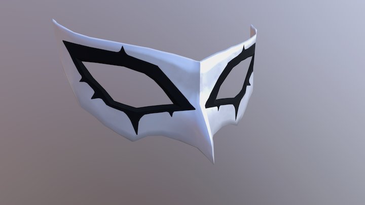 joker mask persona 5 3D Model