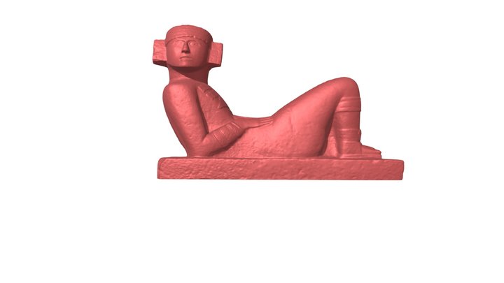 Chac- Mool 3D Model