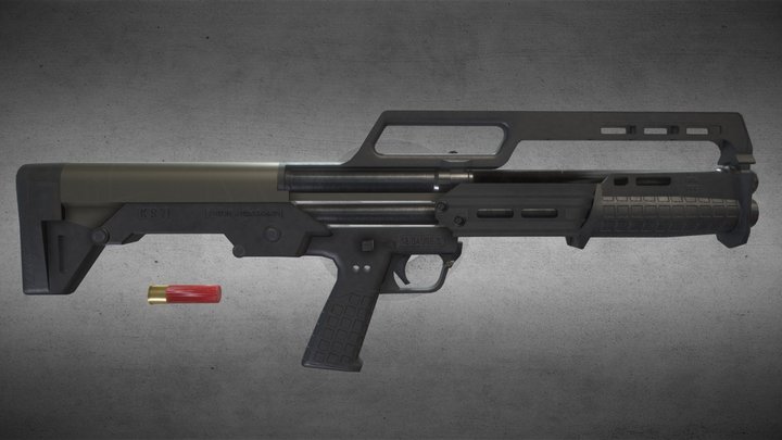 Kel-Tec KS7 3D Model