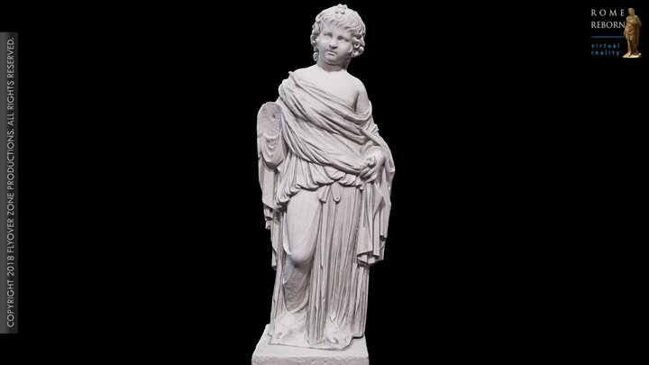3D rendering of Young Woman