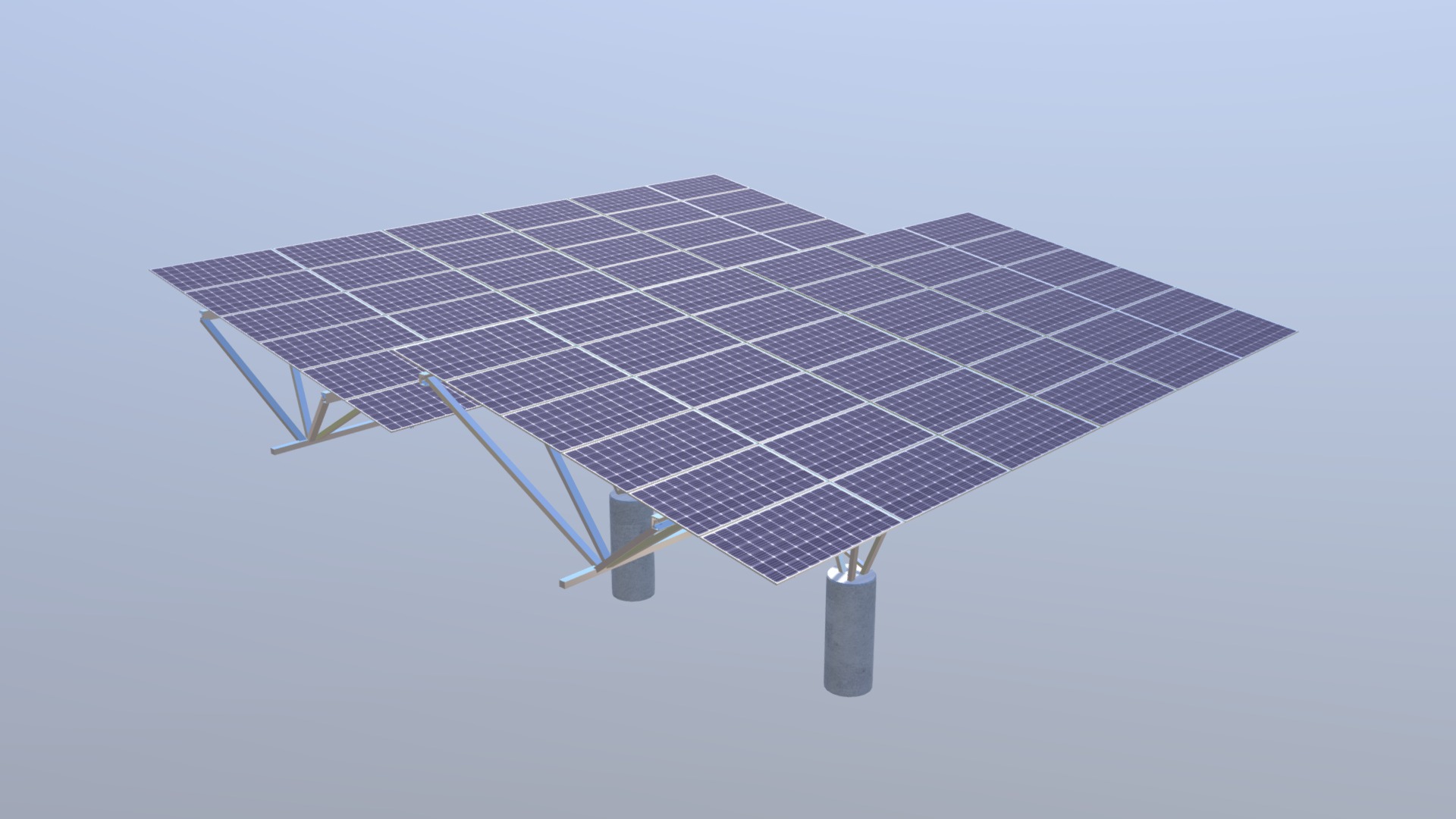 Quest Carport Download Free 3D model by One80 Solar (one80solar) [3c5accb] Sketchfab