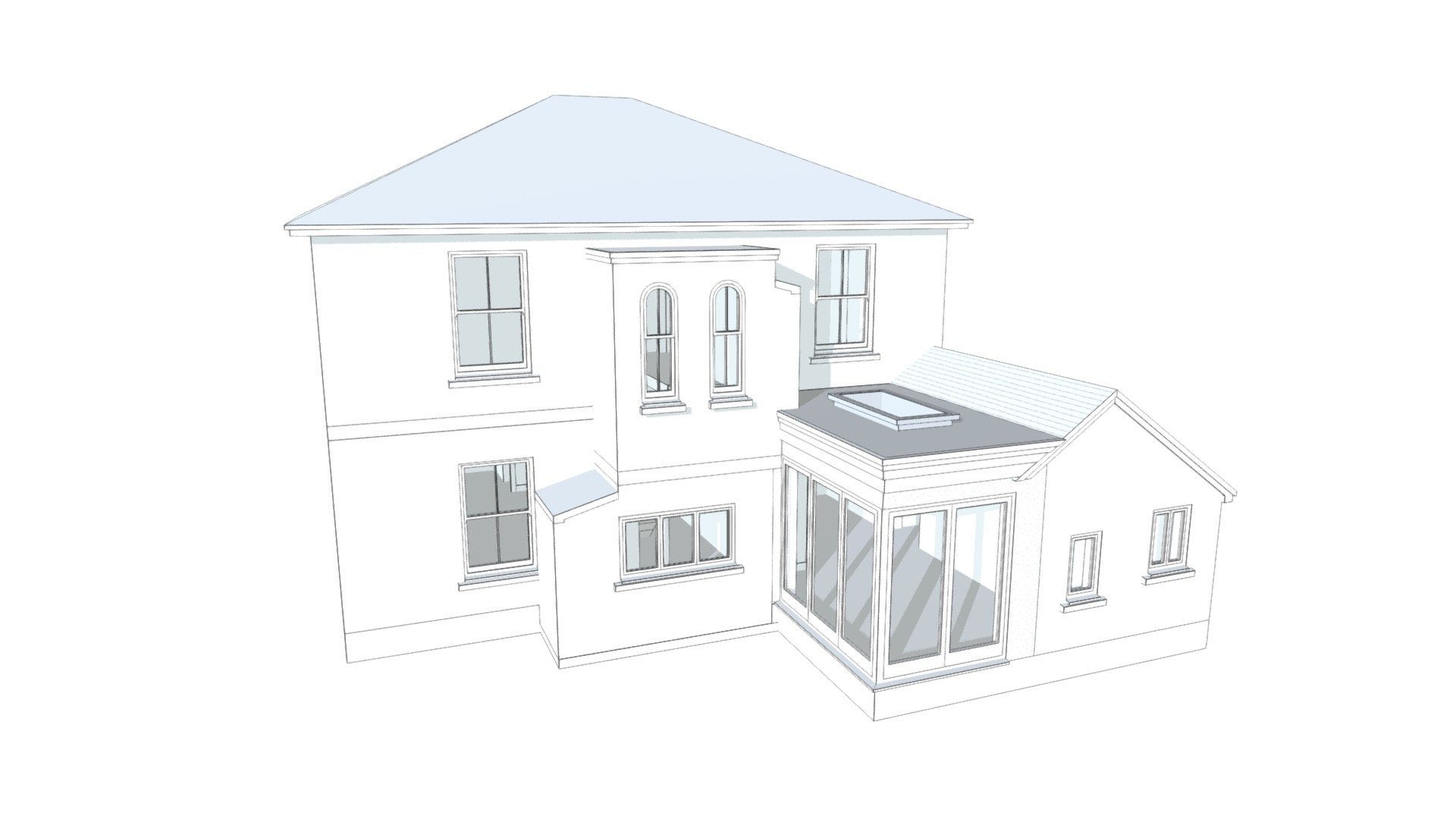 kitchen extensions - flat roof