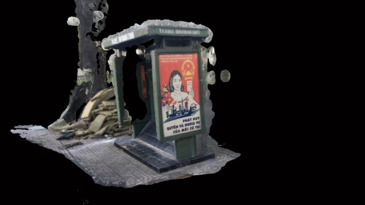 21 PM Publicity Board 3D Model