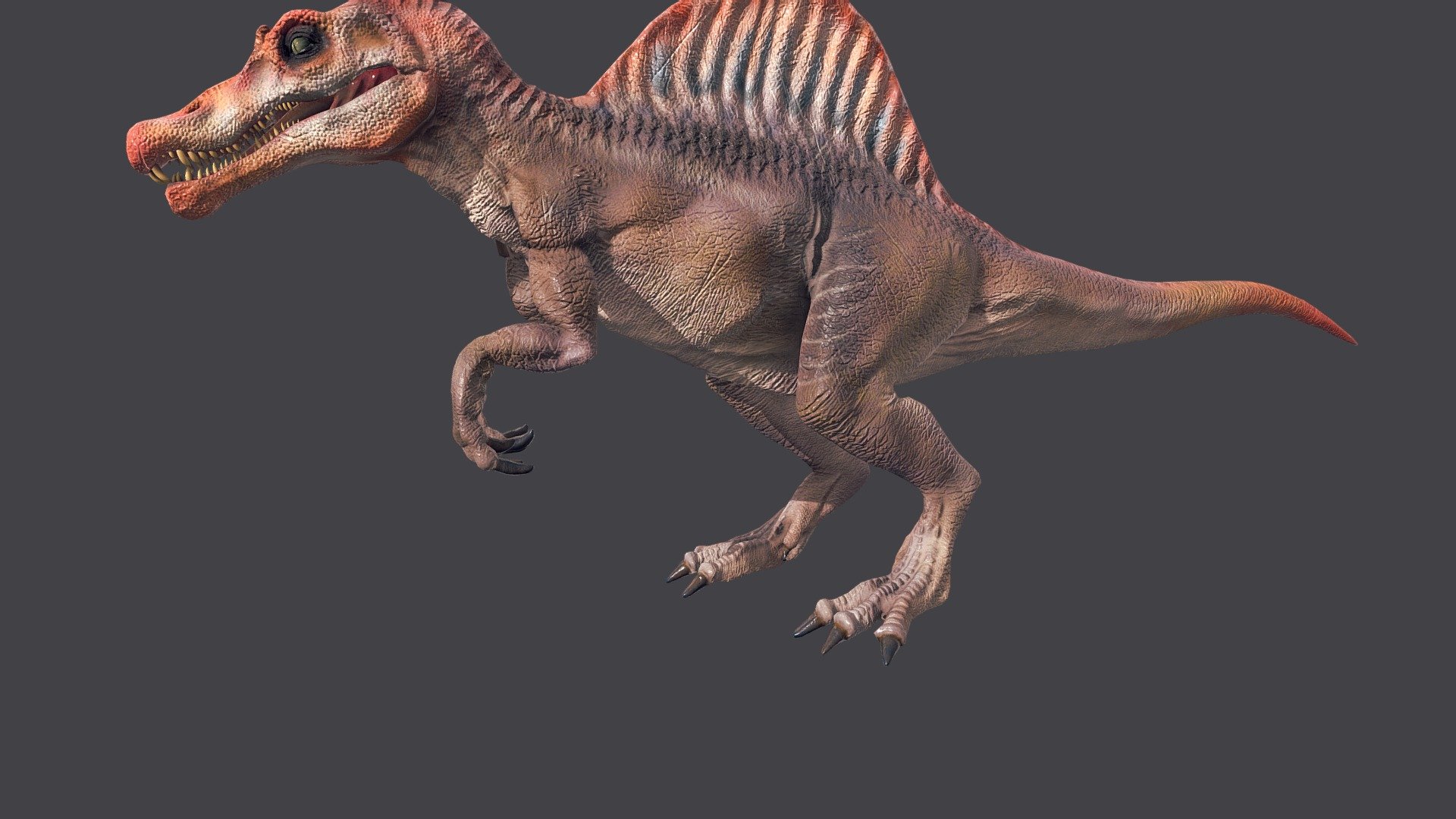 jurassic park spinosaurus roar