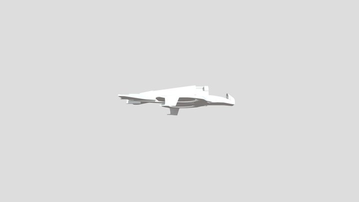 UNSC Wasp from Halo 3D Model