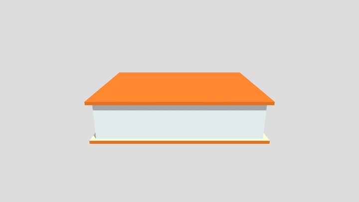 Book 3D Model