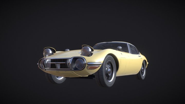 TOYOTA GT2000 3D Model
